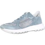👉 Sneaker met zilverkleurige hielkap Gerry Weber Blauw