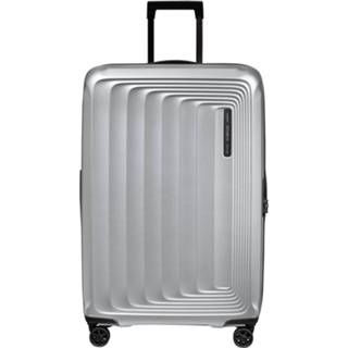 👉 Spinner matt silver zilver polycarbonaat nuon Samsonite 75 Exp 5400520095664