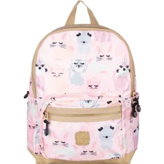 👉 Backpack roze gerecycled m vrouwen kinderen Pick & Pack Sweet Animal pink Kindertas 8720254034027