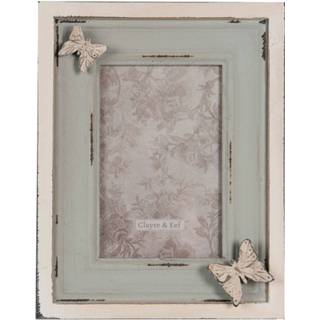 👉 Fotolijst multikleur Clayre & Eef / Wissellijst Fotokader 17*3*21 Cm 10*15 2f0823 8717459790278