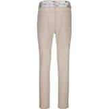 👉 Spijkerbroek steen effen vrouwen zeer comfortabel beige Jeans Alba Moda 4055708258563