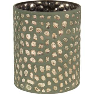 👉 Vaas multikleur Clayre & Eef Ø 15*13 Cm 6gl3042 8717459786141