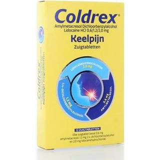 👉 Zuigtablet Coldrex Keeltablet 12zt 8710537043716