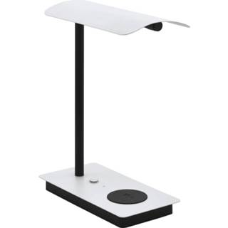 👉 Tafel lamp wit LED tafellamp Arenaza, dimbaar, QI,