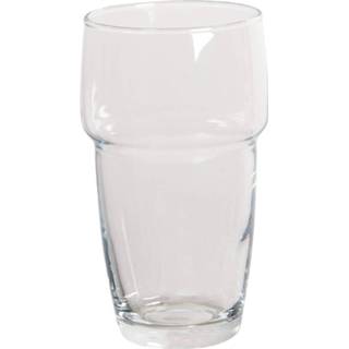 Waterglas transparant glas Clayre & Eef Ø 8*13 Cm / 250 Ml Drinkbeker 8717459805873