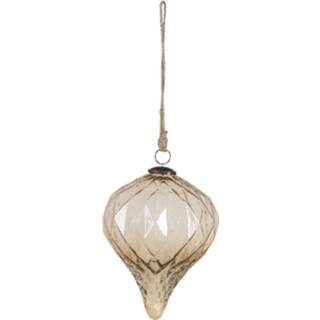 👉 Kerstbal Clayre & Eef Ø 15*21 Cm 6gl3124 8717459788879