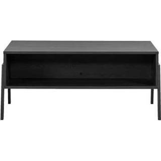 👉 Salontafel zwart Tycho - eikenkleur/zwart 67x114x49 cm Leen Bakker 4260633846956