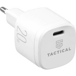 Stopcontact wit Tactical Base Plug Mini USB-C Lader 20W - 8596311169922