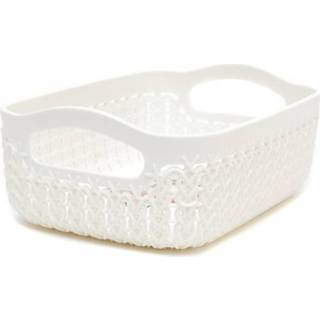 👉 Curver Knit tray oasis white 1.3 liter