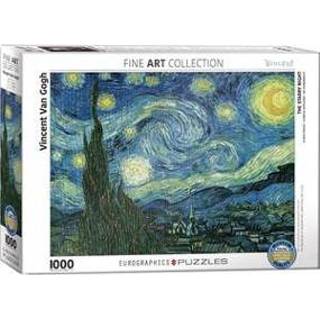 👉 Puzzel legpuzzels engels Starry Night - Vincent van Gogh (1000 stukjes) 628136612043
