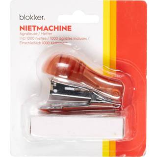 Nietmachine Blokker Mini Inclusief 1000 Nietjes 8718827193431