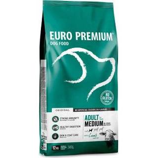👉 Hondenvoer medium Euro Premium Adult Lam & Rijst - Dubbelpak 2 x 12 kg 5411860811562