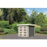 Tuinhuisje Karibu | Tuinhuis Mühlendorf 2 Terragrijs 4010090832432