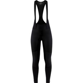 👉 Fietsbroek zwart XS vrouwen - Craft Core SubZ Wind Bib Tights Dames 7318573594448