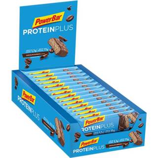 👉 Eiwitreep - PowerBar Protein Plus Low Sugar Bar Chocolade Doos van 30 stuks 4029679996922