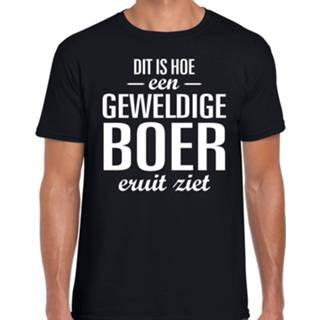 👉 Shirt active land mannen zwart Dit is hoe een geweldige boer eruit ziet cadeau t-shirt heren