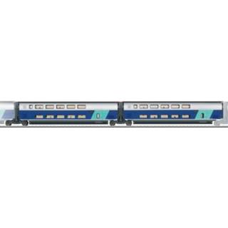 👉 Rijtuig Märklin 043433 Set 2 extra rijtuigen voor de TGV Euroduplex van SNCF 4001883434339