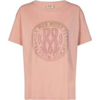 👉 Rose l vrouwen print Mos Mosh 139360 391 mosmosh leah holi o-ss tee misty 5711855691972