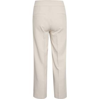 👉 Vrouwen taupe polyester InWear 30107116 zella iw wide pant culotte. 5715171211852