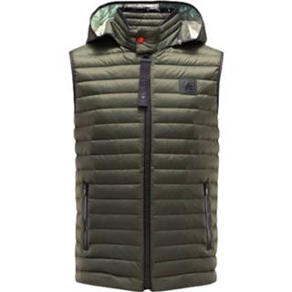 👉 Bodywarmer polyester m male groen Moose Knuckles Riggin