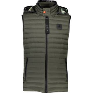 👉 Bodywarmer polyamide l jassen male groen Moose Knuckles Bodywarmers 2000005940811 2000005940798 2000005940804