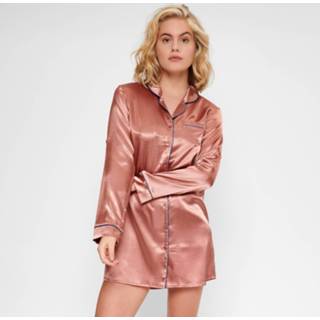 👉 6616PD Satijn Pyjama jurk