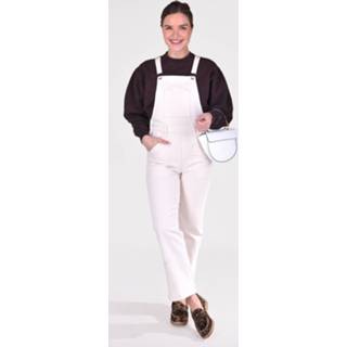 👉 Jumpsuit vrouwen XS Mother Patch Pocket Overall 9604-544 creme