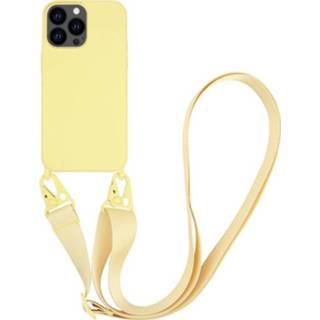 👉 Smartphone geel Vivanco Necklace ketting Apple iPhone 13 Pro 4008928629262