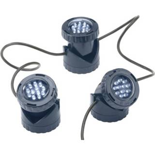 👉 Blauw FIAP 3210 Vijverbelichting Set van 3 stuks LED Donkerblauw 4260063160516