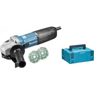 👉 Haakse slijper Makita GA5040RKDJ 125mm met Vastzetschakelaar, Afbraamschijf en Beschermkap in Mbox 88381688345