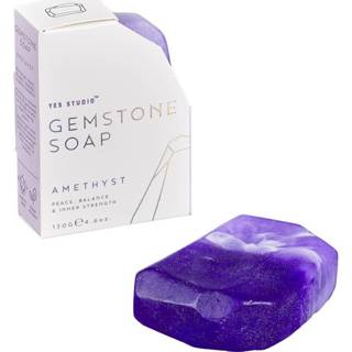 👉 Paars plantaardig One Size Color-Paars Yes Studio zeep Amethyst 130 gram 8,8 cm vegan 8719817688760