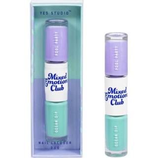 👉 Nagellak lila turkoois One Size Color-Paars Yes Studio Ocean Dip/Pool Party 385 ml lila/turquoise 8719817691456