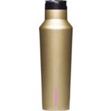 👉 Drinkfles RVS One Size Color-Goud Corkcicle Sport Canteen 600 ml Glampagne 810005612845