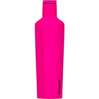 👉 Drinkfles roze RVS One Size Color-Roze Corkcicle Neon Lights Canteen 750 ml 816549025165