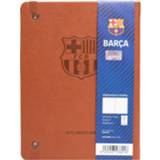 👉 Bruin imitatieleer One Size Color-Bruin FC Barcelona bullet journal A5 hardcover 8435497238018
