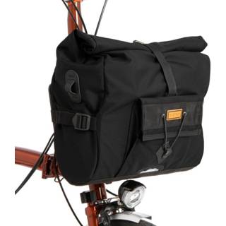 👉 Bike One Size zwart Restrap City Loader Commuter Bag - Fietstassen 5060367882744