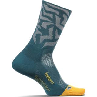 👉 Sokken l Savage Teal Feetures Elite Light Cushion Mini Crew -