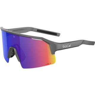 👉 Lens grijs violet Titanium Matte Ultra Bolle C-Shifter Volt Grey Mirror Sunglasses - Zonnebrillen