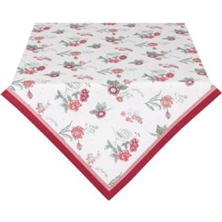 👉 Tafelkleed multikleur Clayre & Eef 150*150 Cm Evf15 8717459623347