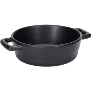 👉 Ovenschaal zwart Blokker Ovenschaaltje - Rond 12x12x4 Cm 8718827197354