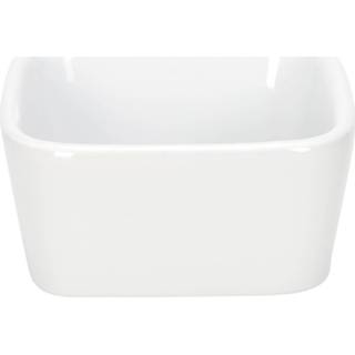 👉 Ovenschaal wit crème Blokker Ovenschaaltje - Creme 8x8x3,9 Cm 8718827197392