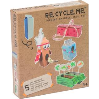 Re-cycle-me Knutselpakket Voor Melkpakken Knutselpakket Re-cycle-me Voor Melkpakken 8716569029742