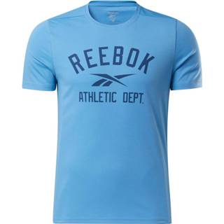 👉 Reebok WOR POLY Graphic Short Sleeve Top - Sportshirts