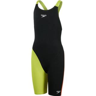 👉 Speedo Girl's Fastskin Junior Endurance Plus Openback Kne - Badpakken met korte pijpen