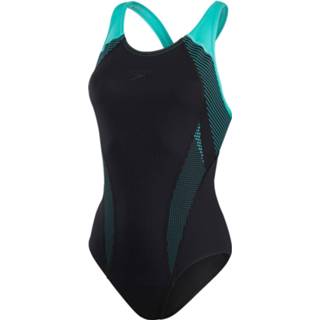 👉 Speedo Womens Plastisol Laneback Swimsuit - Badpakken