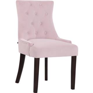 👉 Bezoekersstoel active roze Eetkamer - Kinnula Velvet A, 8720526196491