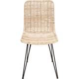 👉 Stoel Clayre & Eef Rotan Zit 43*60*79 Cm 6y2512-1 8717459691261