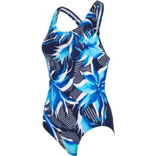 👉 Zoggs Womens Ocean Geo Flyback Swimsuit - Badpakken