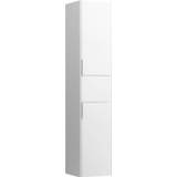 👉 Hoge kast LAUFEN Base met 2 rechtsdraaiende deuren en 1 lade 35 x 33,5 165 cm, licht iep 7612738914004