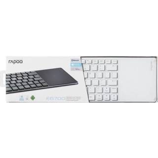 👉 Toetsenbord groen wit middel meerkleurig Rapoo E6700 Bluetooth QWERTY Nederlands Groen, 6943518929033
